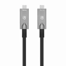 Cable Usb Manhattan 356428 Usb C A Usb C, 10000 Mbit/s, Negro