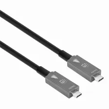 Cable Usb Manhattan 356442 Usb C A Usb C, 10000 Mbit/s, Negro