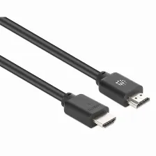 Cableshdmi/manhattan/356688/cable Hdmi De Alta Velocidad 4k@60hz Con Ethernet, 7,5 M (25 Ft)