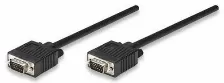 Cable Manhattan De Video Vga 8mm, Vga Macho - Vga Macho, 11 Metros, (371377) Negro