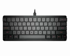 Teclado Cougar Puri Mini Inglés, Alámbrico, Usb, Interruptor Mecánico, Negro