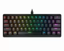 Teclado Mecanico Gamer Cougar Puri Mini Rgb, Teclas De Perfil Dsa, Interruptores Rojo Gateron Lubricados, Cable Usb Tipo-c Desmontable