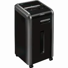 Trituradora De Papel Fellowes C-225ci, Trituración Cruzada, 3.8 Mm, 4876 Mm/min, 20 Hojas, Negro, Plata, 100-240v, 50/60hz
