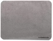 Mouse Pad 3 En 1 Manhattan 422871 Protector Pantalla, Limpiador Pantalla, Tapete, Gris