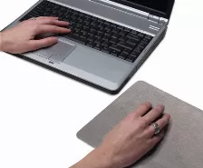 Mouse Pad 3 En 1 Manhattan 422871 Protector Pantalla, Limpiador Pantalla, Tapete, Gris