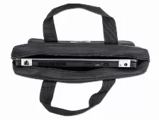 Maletin Para Laptop Manhattan London De 15.6 Pulgadas, Poliester, Color Negro