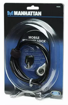 Candado De Seguridad Manhattan (440271) Para Portatiles, 1.4 Metros