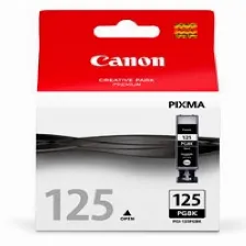 Cartucho De Tinta Canon Pgi-125 Original, Negro