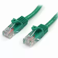 Patchord Startech.com Cat5e, 2 M, U/utp (utp), Verde