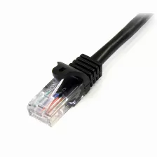 Patchord Startech.com Cat5e, 0.5 M, U/utp (utp), Negro