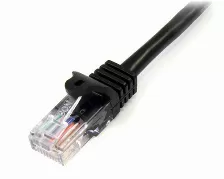 Patchord Startech.com Cat5e, 5 M, U/utp (utp), Negro