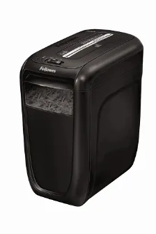 Trituradora De Papel Fellowes Powershred 60cs, Trituración Cruzada, 22.9 Cm, 10 Hojas, 6 Min, Negro, 233.4 X 371.6 X 407.9 Mm