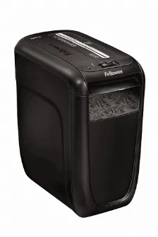 Trituradora De Papel Fellowes Powershred 60cs, Trituración Cruzada, 22.9 Cm, 10 Hojas, 6 Min, Negro, 233.4 X 371.6 X 407.9 Mm