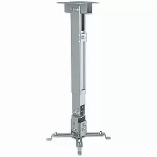 Soporte Manhattan Para Proyector Muro/ Techo, Movimiento Articulado, Hasta 20kg, Color Plata