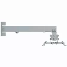 Soporte Manhattan Para Proyector Muro/ Techo, Movimiento Articulado, Hasta 20kg, Color Plata