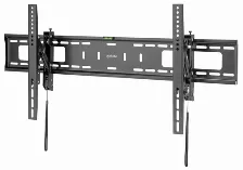 Soporte De Pared Manhattan, De 43 A 90 Pulgadas, Hasta 75 Kg, Acero, Color Negro