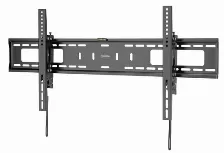 Soporte De Pared Manhattan, De 43 A 90 Pulgadas, Hasta 75 Kg, Acero, Color Negro
