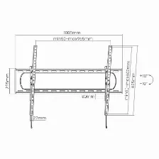 Soporte Manhattan 461931, Para Television De 60-120 Pulgadas, Hasta 120kg