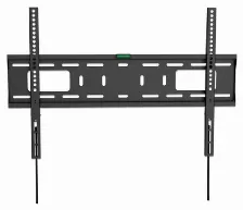 Soporte Manhattan Fijo Para Television De 37 A 70 Pulgadas, Hasta 50kg, Ultra Delgado, Color Negro