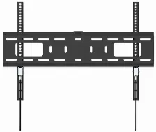 Soporte Manhattan Fijo Para Television De 37 A 70 Pulgadas, Hasta 50kg, Ultra Delgado, Color Negro