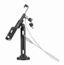 Soporte Para Tablet Manhattan, 7.9 Hasta 10.5 Pulgadas, Con Cerradura Escritorio Y De Montaje En Pared, Negro