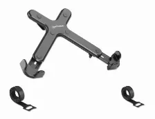 Soporte Manhattan Soporte Para Laptop Con Montaje Vesa Ajustable Estante Para El Brazo De Computadora Portátil, Negro