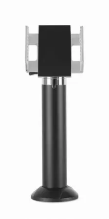 Soporte Manhattan Terminal, Escritorio, Negro, Plata