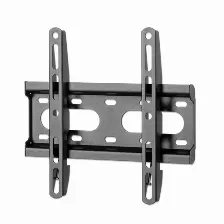 Soporte Manhattan Fijo Para Tv De 23 A 43 Pulgadas, Hasta 45 Kg, Diseno Ultradelgado, Color Negro