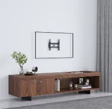 Soporte Manhattan Fijo Para Tv De 23 A 43 Pulgadas, Hasta 45 Kg, Diseno Ultradelgado, Color Negro