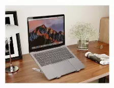 Soporte Manhattan, Para Laptop, 15.6 Pulgadas, Aluminio