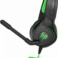 Audífonos Hp Auriculares Para Juegos Pavilion 400 Diadema, Alámbrico, 3.5 Mm, Negro, Verde
