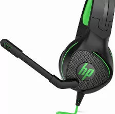 Audífonos Hp Auriculares Para Juegos Pavilion 400 Diadema, Alámbrico, 3.5 Mm, Negro, Verde