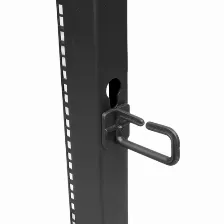 Rack Startech.com Tipo Rack O Bastidor Independiente, Capacidad Del Rack 25u, 4 Postes, Acero, Peso Max. 544.3 Kg, Color Negro, Incluye Tuercas Si