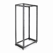 Rack Armario Startech, Bastidor Abierto De Servidores 4 Columnas 42u, Profundidad Ajustable, Con Ruedas, Rack Armario Bastidor Abierto De Servidores 4 Columnas 42u - Profundidad Ajustable Con Rueda...