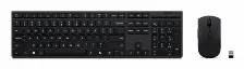 Kit Teclado Y Mouse Lenovo 4x31r64337 Interruptor De Llave De Tijera, Inalámbrico, Usb Tipo A, 1600 Dpi, Negro
