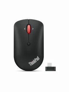 Mouse Lenovo Thinkpad Usb-c Wireless Compact óptico, 4 Botones, 2400 Dpi, Rf Inalámbrico, Negro