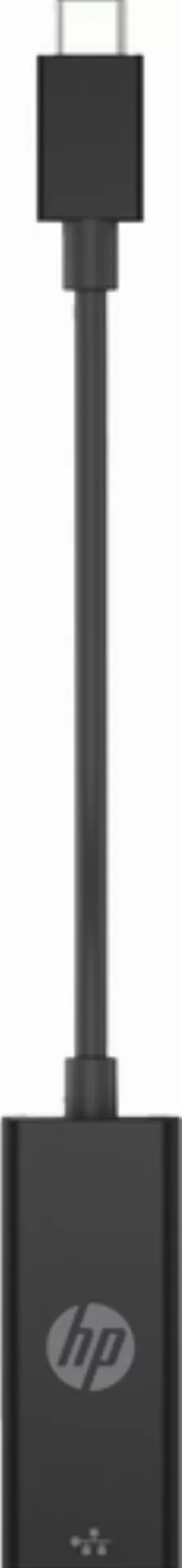 Tarjeta De Red Hp Gigabit, Usb-c A Rj45, Negro