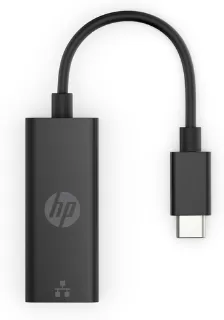 Tarjeta De Red Hp Gigabit, Usb-c A Rj45, Negro