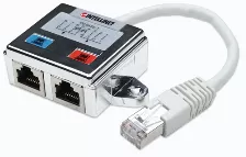 Adaptador Intellinet Rj-45, Macho - 2x Rj-45 Hembra, (504195) Plata