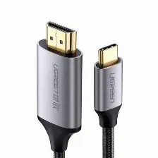 Cable De Video Ugreen Hdmi A Usb-c, 4k, 60hz, 1.5m, Negro