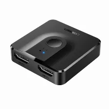 Adaptador Hdmi Ugreen 2 En 1, 2xhdmi Hembra, Negro