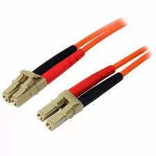 Cable Startech.com 3 M, Fibra Om2, Lc, Lc, 10 Gbit/s, Naranja