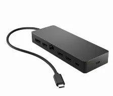 Docking Hub Hp Multipuerto, Usb-c, 2xusb-c 3.0, 2xusb-a 3.0, 1xhdmi, 1xdisplayport, 1xrj-45