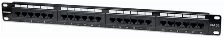 Panel De Parcheo Intellinet, Cat5e, 24 Puertos Rj-45, 1u, Color Negro