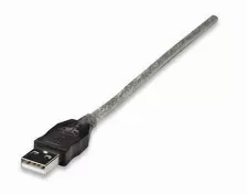 Cable Usb 2.0 Manhattan , 5 Metros, Macho A Hembra, Plata, (519779)