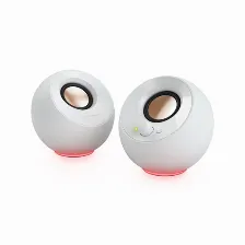 Bocinas Creative Labs Pebble Se 2.0, Usb, 3.5 Mm, Alámbrico, Universal, Blanco