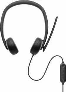 Audífonos Dell Auriculares Con Cable Pro - Wh3024 Diadema, Alámbrico, Usb, Negro