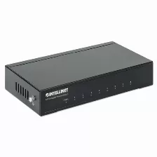 Switch Intellinet Rj-45 8, Gigabit Ethernet (10/100/1000), Negro