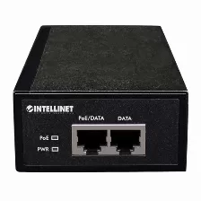 Adaptador Poe Intellinet Inyector Poe+ Gigabit De Alta Potencia 10,100,1000 Mbit/s, Ieee 802.3, Ieee 802.3ab, Ieee 802.3af, Ieee 802.3at, Ieee 802.3u, 2rj-45