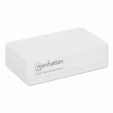 Switch Manhattan Fast Ethernet , 5 Puertos 10/100mbps, (560672)
